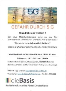 Read more about the article Gefahr durch 5G?